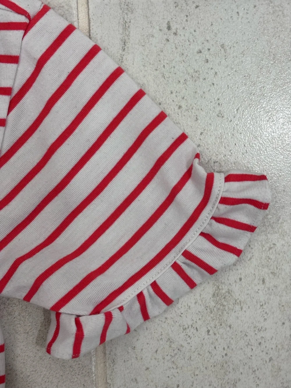 GAP Red and White Striped Girl’s Pajama Set